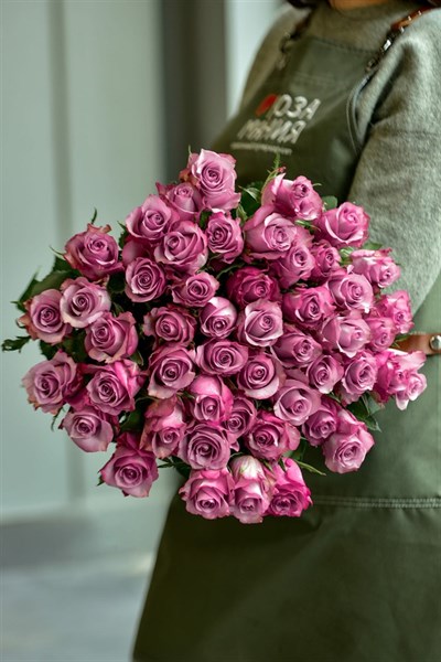 51 роза Дип Перпл 60см - фото 5848
