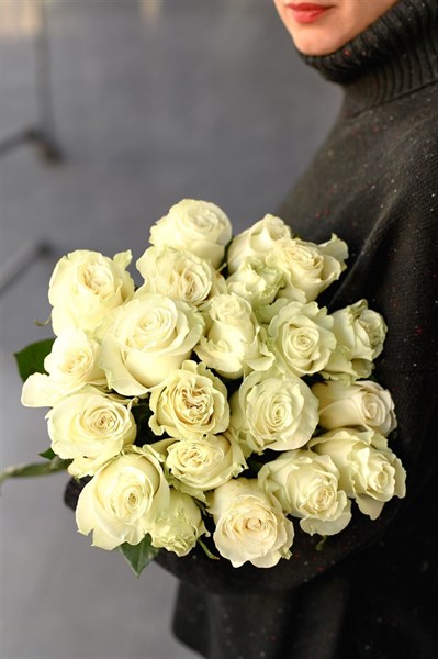 21 роза Premium Мондиаль - фото 5893
