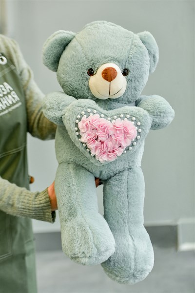 Мягкая игрушка "Романтичный медведь" - - фото 7384