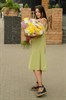 31 кустовая хризантема микс в крафте - фото 4807