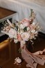 Букет невесты из роз с сухоцветами - фото 5379