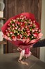 15 кустовых роз в упаковке - фото 5504