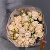9 кустовых роз в упаковке - фото 5624