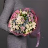 Кустовые розы с ароматной маттиолой и эвкалиптом - фото 5663
