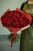 51 роза Эксплорер 60 см в упаковке - фото 5694
