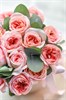 Шляпная коробка с нежно-розовыми розами - фото 6453