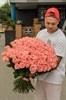 101 роза Софи Лорен 60см - фото 6503