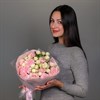 Букет с розами и диантусами - фото 6904