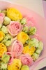 Букет "Романтика" из кустовых и одноголовых роз - фото 6936