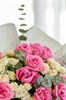 Букет с розами и эвкалиптом - фото 7022