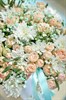 Композиция в шляпной коробке c кустовыми хризантемами и розами - фото 7053