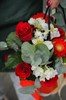 Сумочка с розами и альстромерией - фото 7059