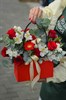 Сумочка с розами и альстромерией - фото 7061