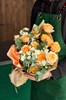 Букет "Теплые чувства" с розами и маттиолой - фото 7092