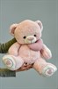 Мягкая игрушка медведь "Застенчивый Мишка", розовый - - фото 7371