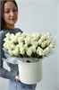 51 роза в шляпной коробке 4 2475