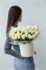51 роза в шляпной коробке 4 2475