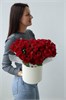 51 роза в шляпной коробке 2 2477